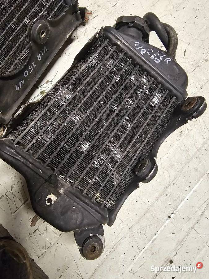 Kawasaki klr 250 chłodnica lewa prawa chłodnice Jelenia Góra