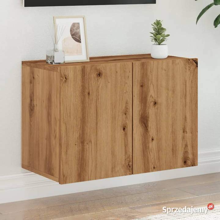 Ścienna szafka TV dąb artisian 60x30x41 WM857664 Warszawa sprzedam