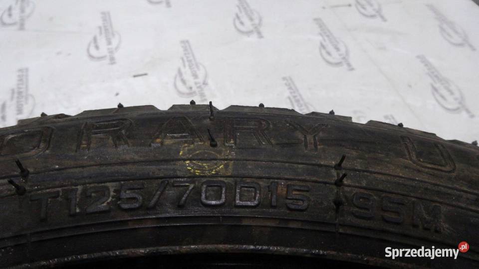 NISSAN koło dojazdowe 1257015 95M 4x100 ET40 świętokrzyskie sprzedam