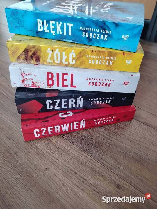 Kolory zła czerń czerwień biel żółć błękit i sprzedam
