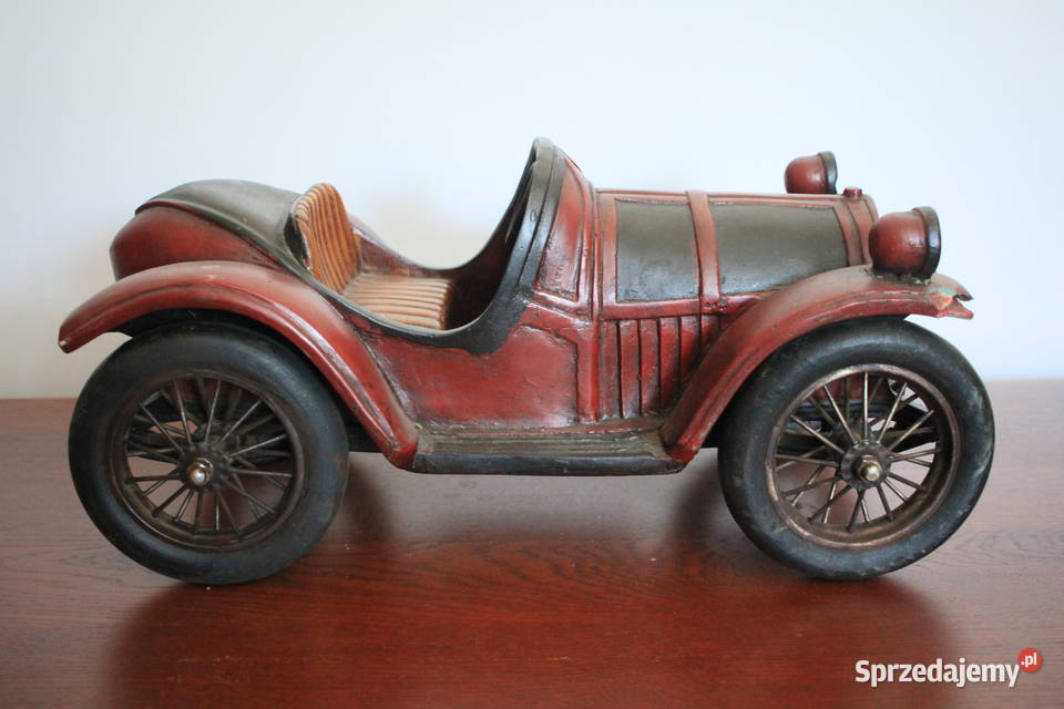 Drewniany samochodzik STYLOWY inny kolor Dekoracje i ozdoby śląskie Góra