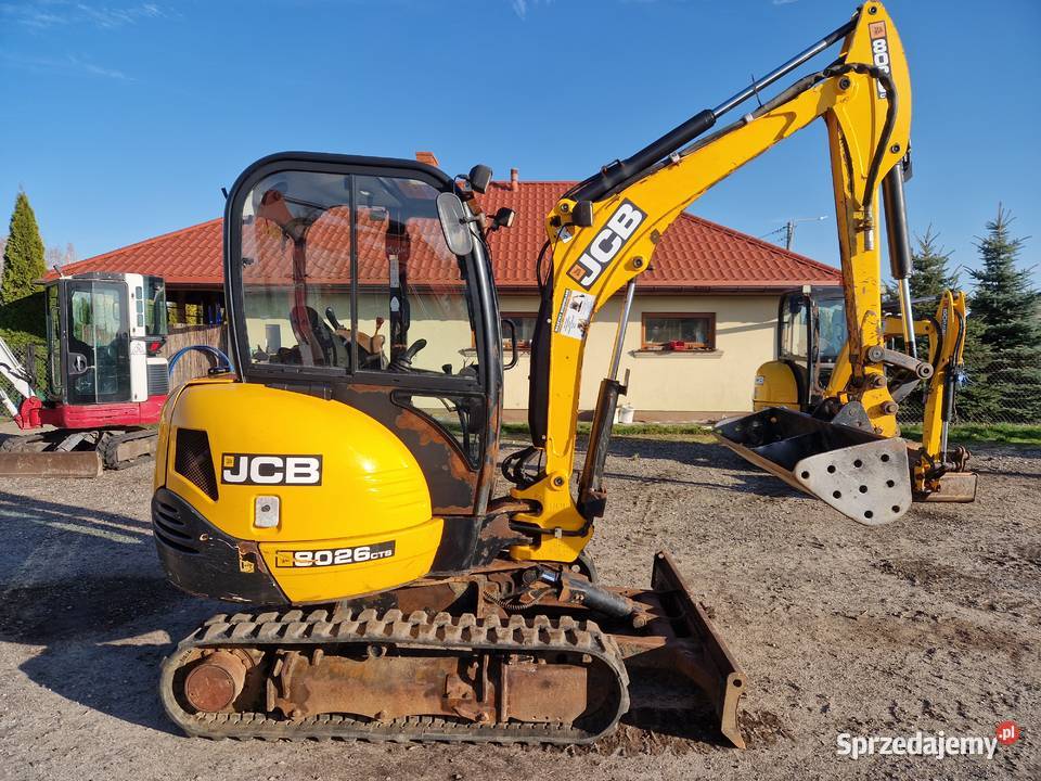 Minikoparka JCB 8026 CTS 2019r 2400mtg Rok produkcji 2019 Ryżki