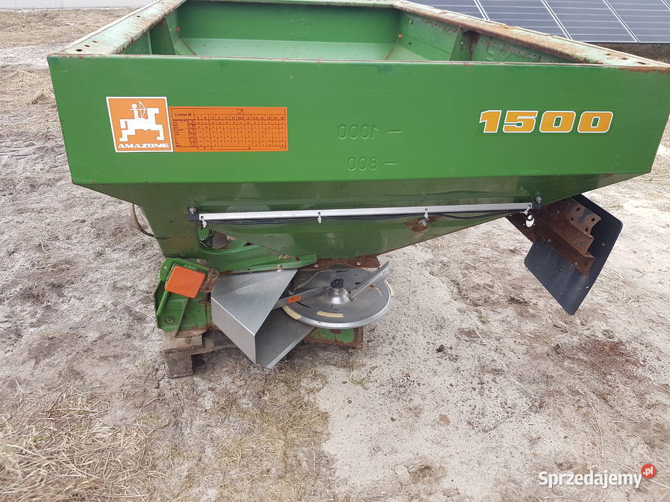 Rozsiewacz Amazone M maxis 2003r tarcze 1824 Kozłówka