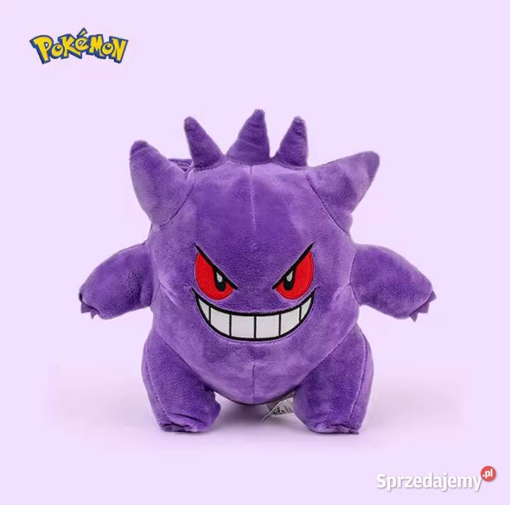 Gengar Pokemon Maskotka Pluszak Zabawka XL 25 3 lata+ Warszawa