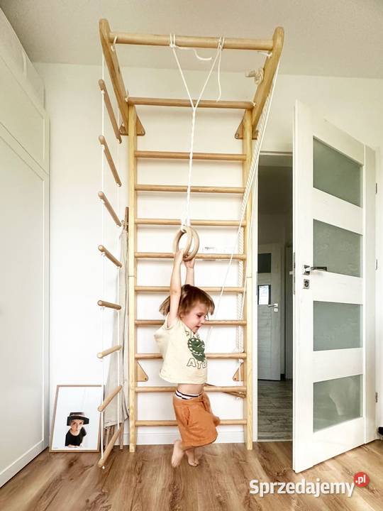 drabinka gimnastyczna Numi Plus drewno Kraków