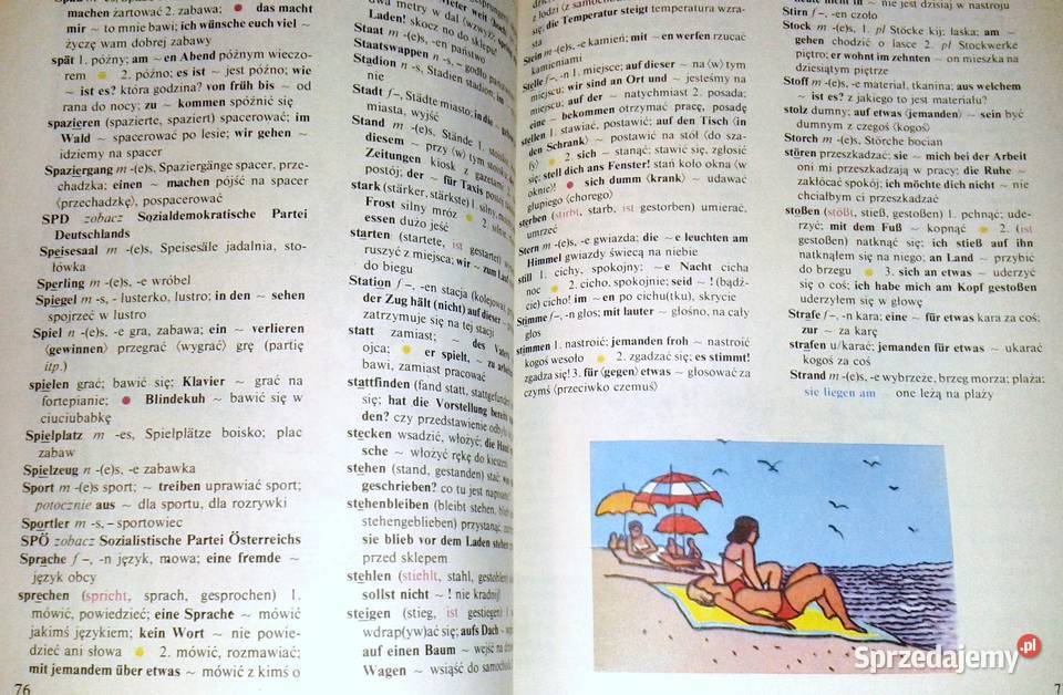 Ilustrowany słownik dzieci niemieckopolski Chełm
