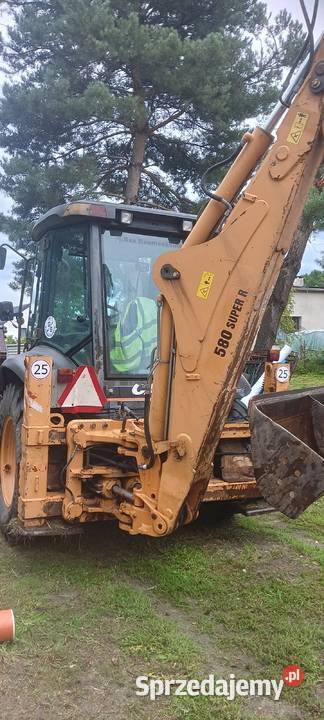 Case 580 SR 2008r Sprzedam koparkę case 580 Zduńska Wola