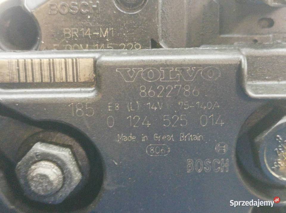 ALTERNATOR 8622786 0124525014 24 20V Volvo V70 sprzedam