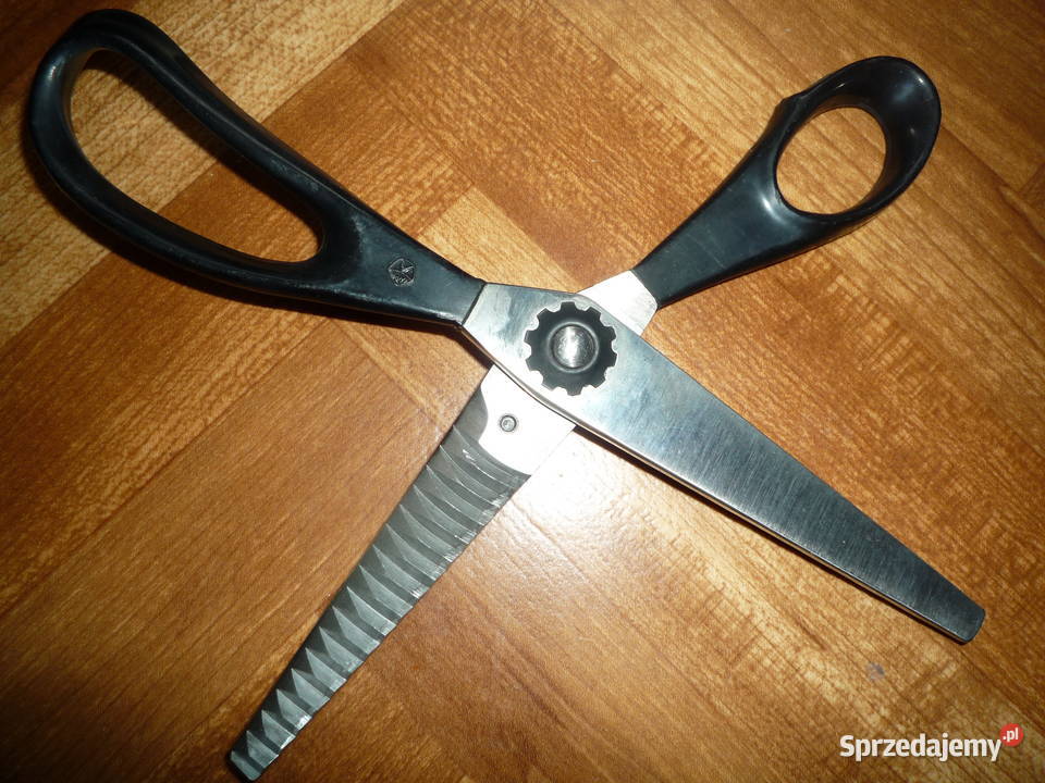 NOŻYCE nożyczki KRAWIECKIE DO OBRZEŻY ZYG ZAK Warszawa