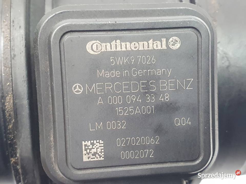 PRZEPŁYWOMIERZ Mercedes Benz W168 20 CDI lubelskie Chełm sprzedam