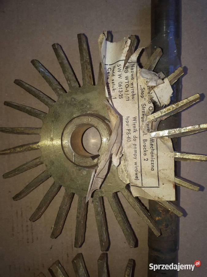 Wirniki pompy hydroforowej Jaktorów