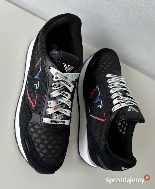 EMPORIO ARMANI buty sportowe rozmiar 40 25.8cm Moda i Styl