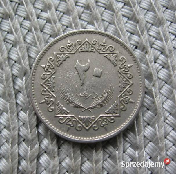 Libia 20 Dirham 1975r wielkopolskie Kalisz