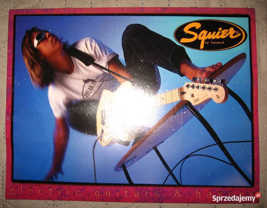 Squier by Fender katalog gitar Kultura i Rozrywka Kępice