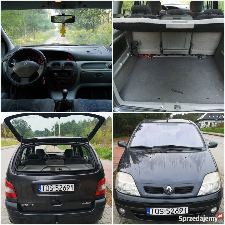 Renault Scenic I FL 16 Klimatyzacja Super Stan immobilizer świętokrzyskie Ostrowiec Świętokrzyski