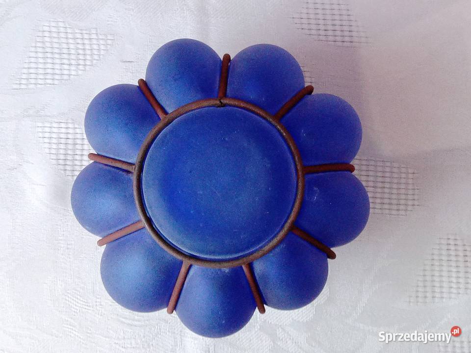 Niebieski wazon lampion Legionowo sprzedam