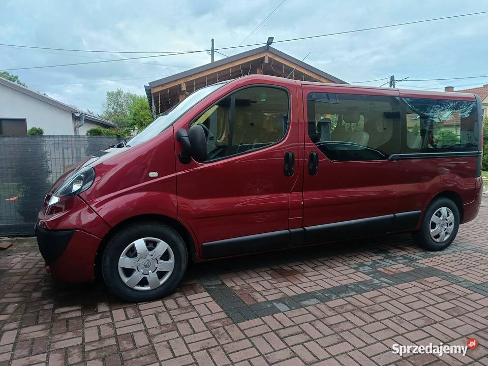 Nissan Primastar 20 dCi 115 Long 9Osobowy opolskie Bierawa
