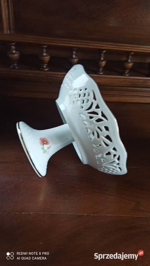 Patera na nodze KPM Decoration Kbenhavns Porcelana i szkło Gdańsk sprzedam