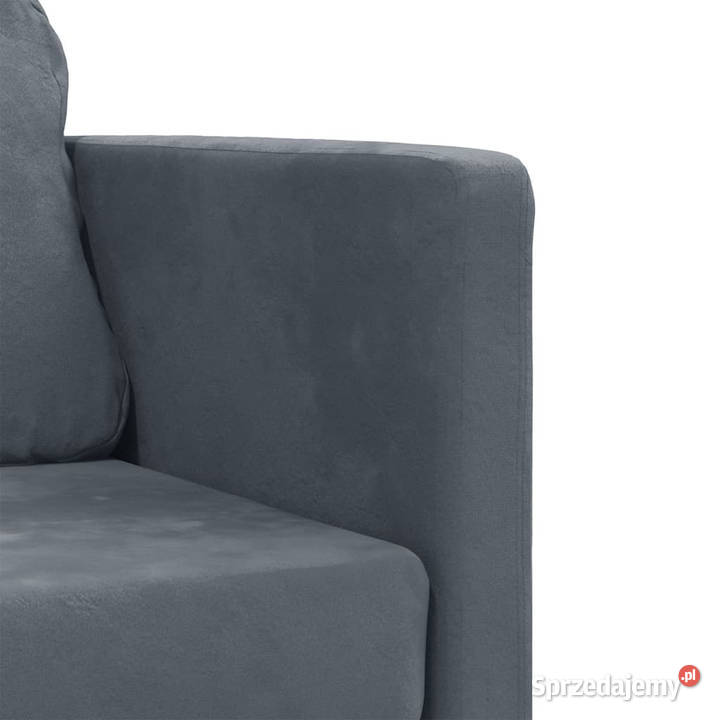 Sofa podłogowa 2w1 ciemnoszara 122x204x55 mazowieckie Warszawa sprzedam