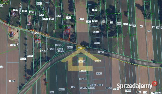 Działka w Nowej Małej Wsi gminie Leoncin rolna