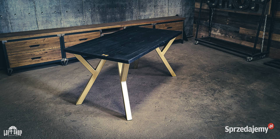 Stół loftowy GOLDIE stół industrialny 180100 dolnośląskie Jelcz-Laskowice