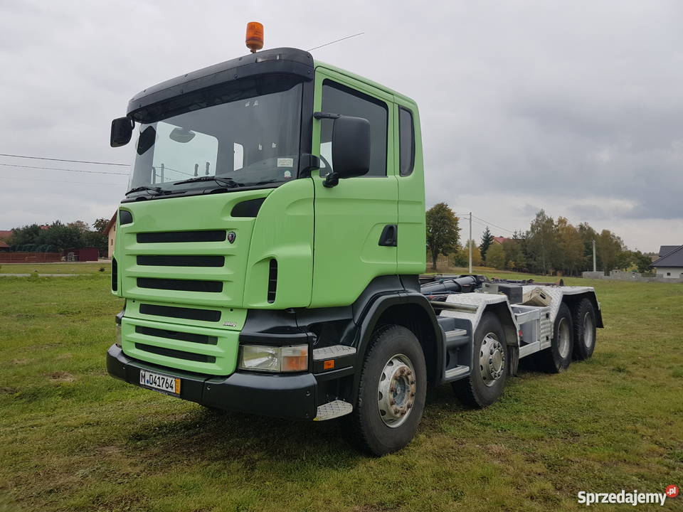 SCANIA R420 hakowiec 8x4 Kielce