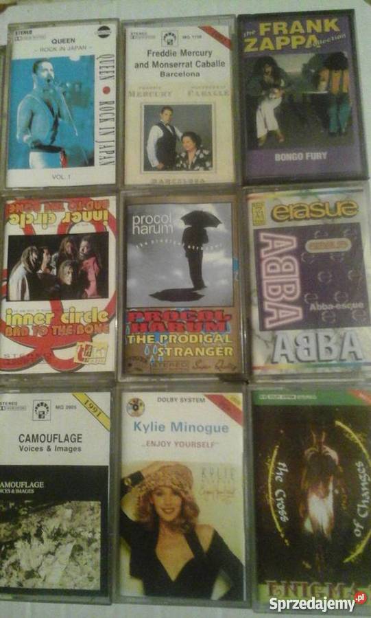 Kasety magnetofonowe rozni wykonawcy Gliwice
