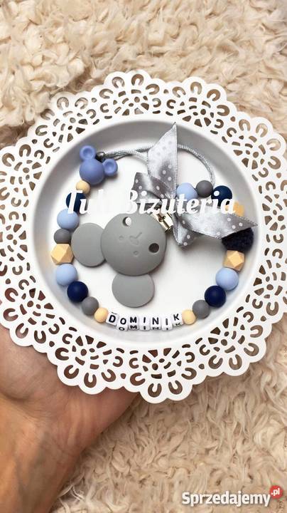 Zawieszka do smoczka z imieniem dziecka Opole