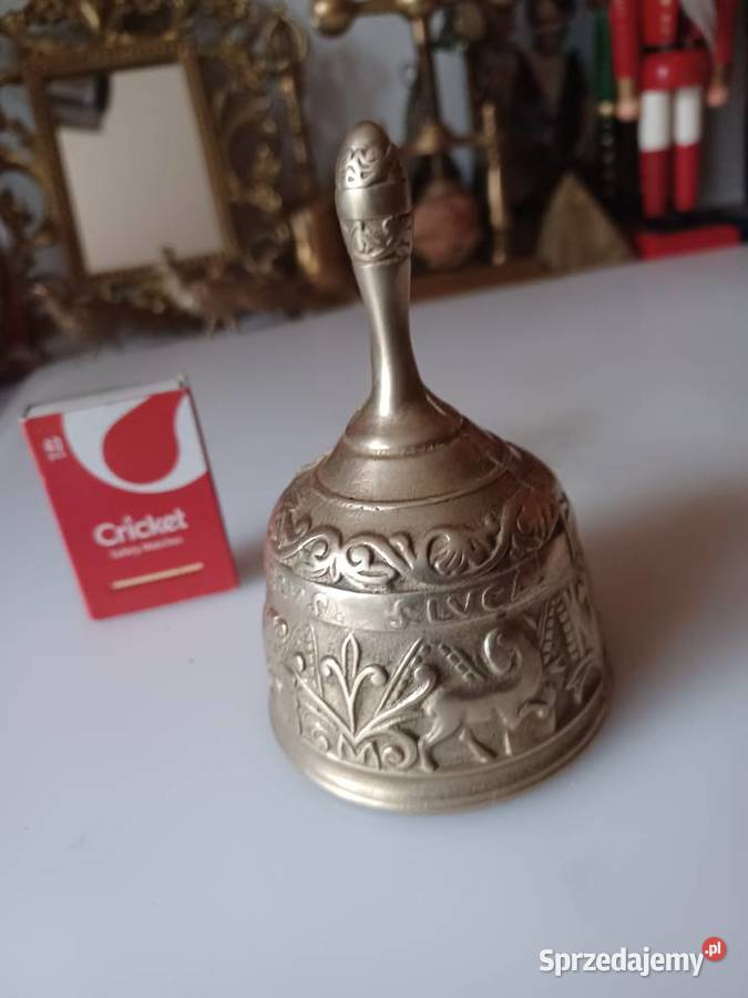 Piękny mosiężny dzwonek wielkopolskie Poznań