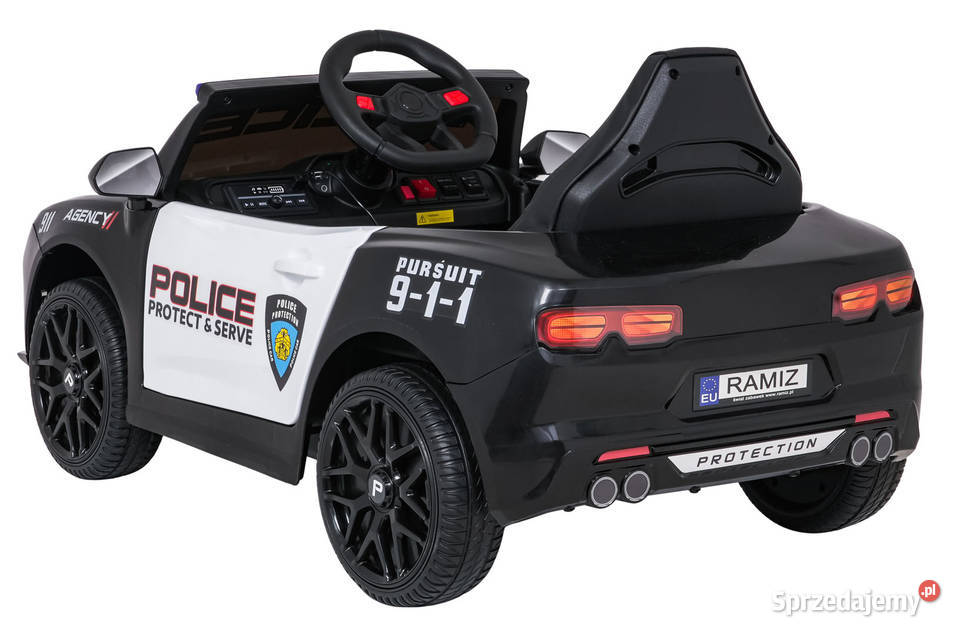 Pojazd Policja 911 Agency Czarny Łopuszno sprzedam