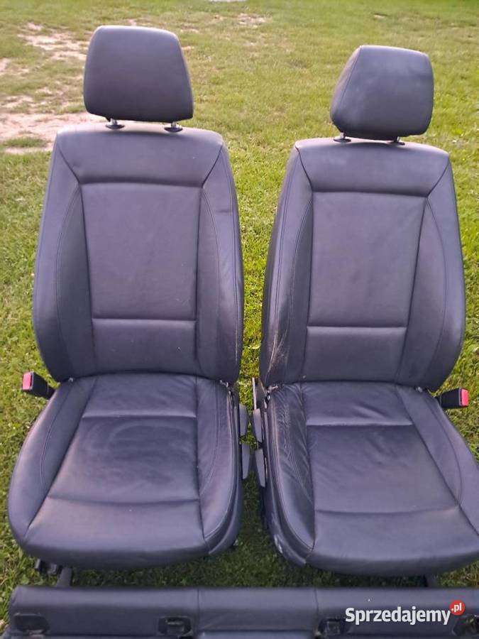 Fotele boczki komplet skóra bmw e87 Nowy Sącz
