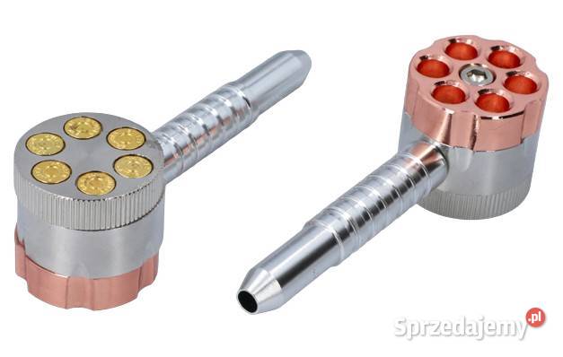 SrebrnoMiedziany Młynek Metalowy z Cygarniczką Pozostałe Ostrowy nad Okszą