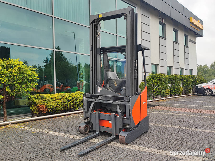 Wózek wysokiego podnoszenia reach truck Linde Kęty
