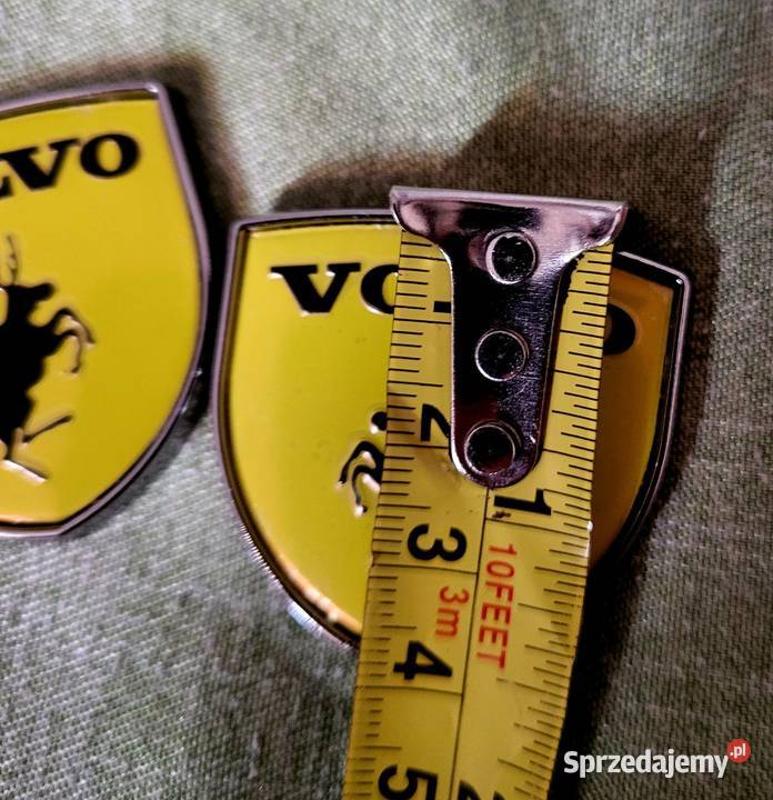 NOWE Emblematy VOLVO komplet 2 Metal 40 40 mm Gliwice