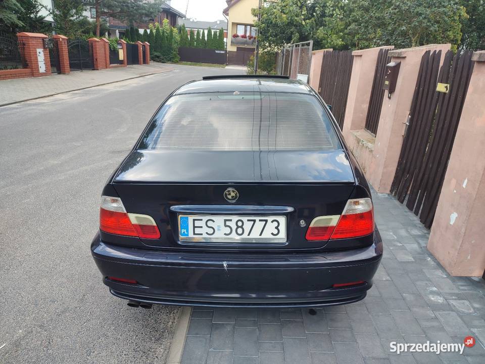 BMW E46 coupe 20i R6 LPG nowa butla klimatyzacja łódzkie Skierniewice