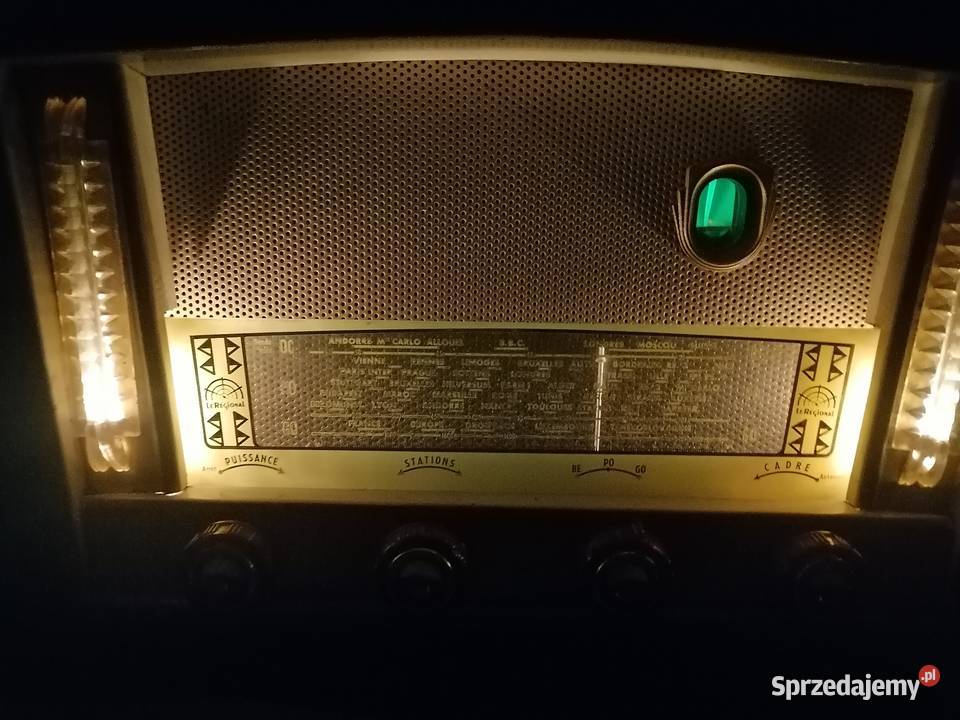 Stare radio lampowe z lat 50 tych Sprawne sprzedam