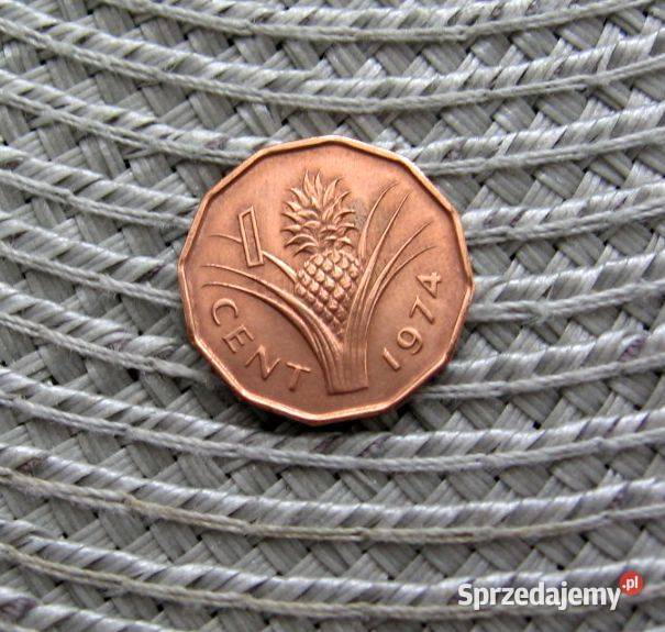 Eswatini Suazi 1 Cent 1974r Ładna Kolekcje Kalisz sprzedam