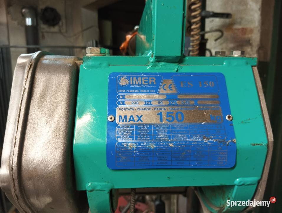 Wyciągarka budowlana firmowa profesjonalna