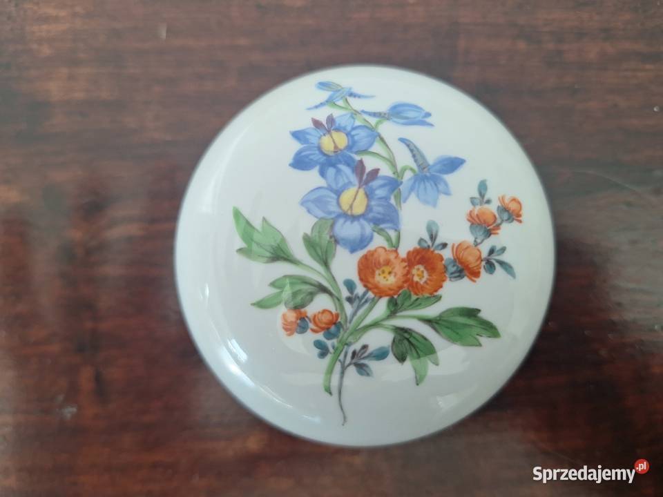 Puzderko szkatułka pojemnik na biżuterię Miśnia sprzedam