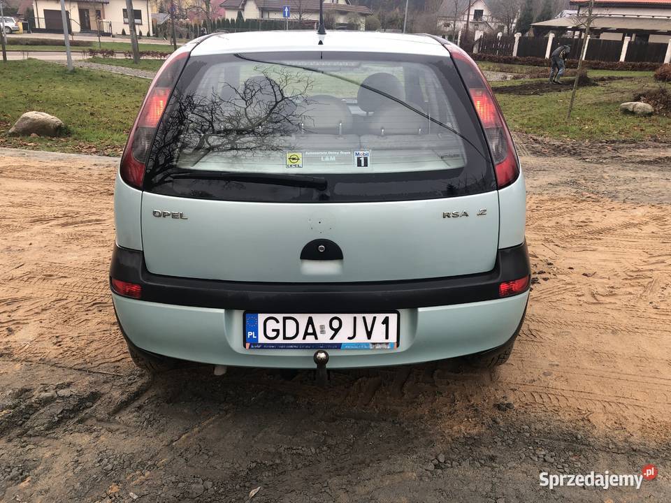 Sprzedam Opel Corsa C 12 Automat LPG Jankowo Gdańskie