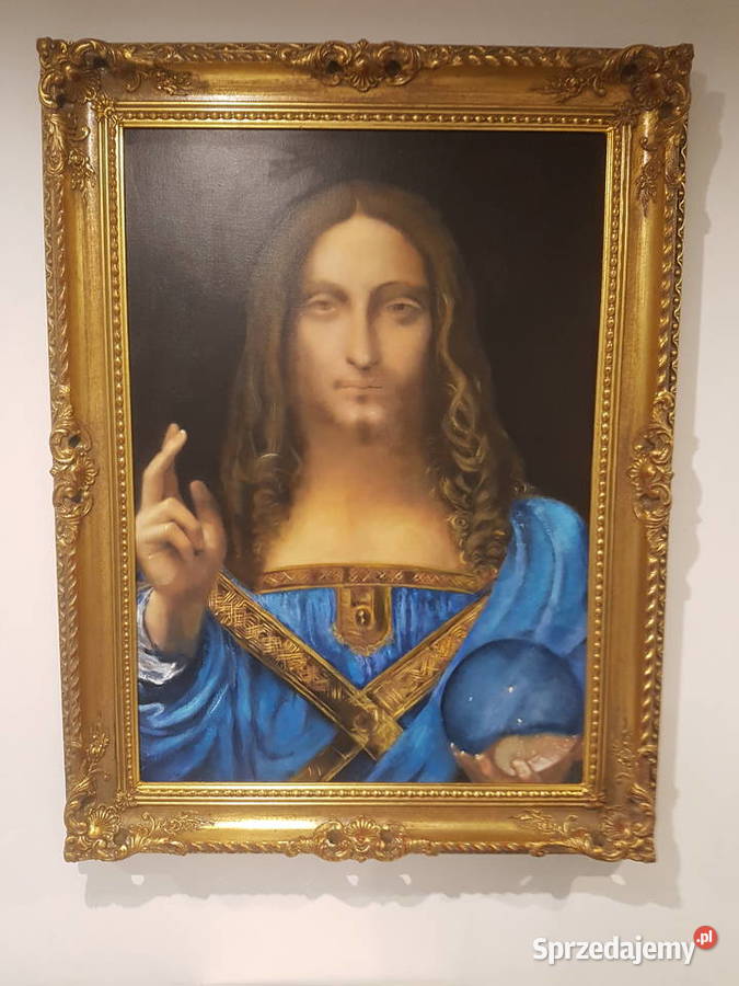 obraz Leonardo Da Vinci Zbawiciel Świata Odrzywół