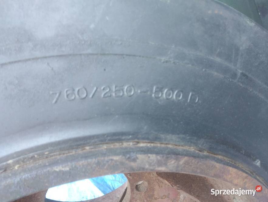 Koła Koło Opona Blizniacze 760 250 500 D Pozostałe Szprotawa