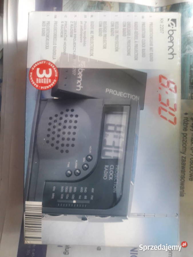 Radiobudzik z projektorem ebench KH 2207 Komplet Elektronika Warszawa