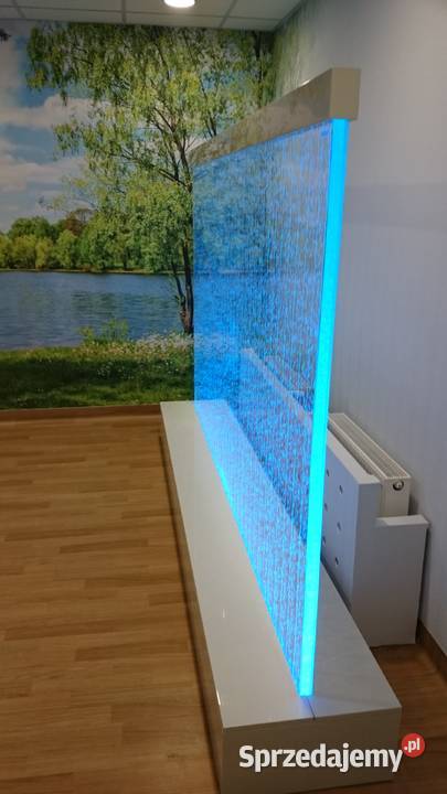 Ściana wodna bubble wall Mega duża 150x210 Dom i Ogród Warszawa