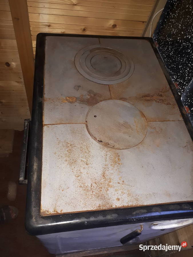 Kuchnia węglowa nie używana i używana Trąbczyn Dworski