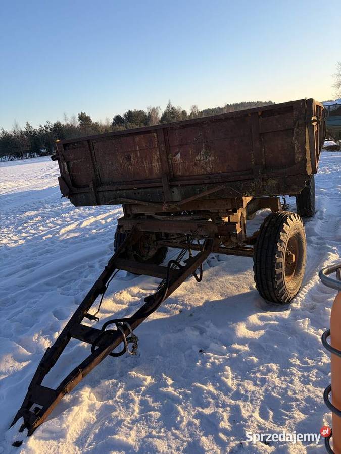 Przyczepa 45 t ruska gonselmash zarejestrowana Łuków