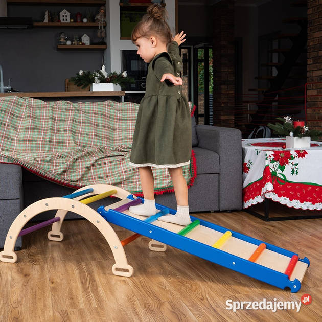 zjeżdżalnia dwustronna Woodiko drewnokolor Kraków