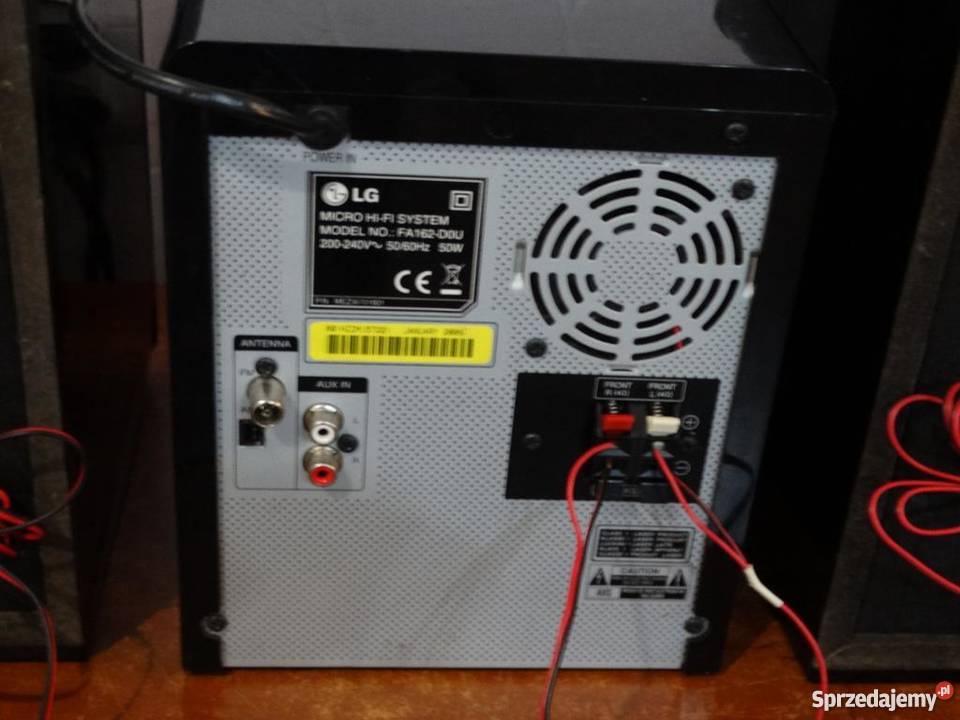 Wieża LG z kol USB RDS sprawna i ładnaWYSYŁKA Jasło