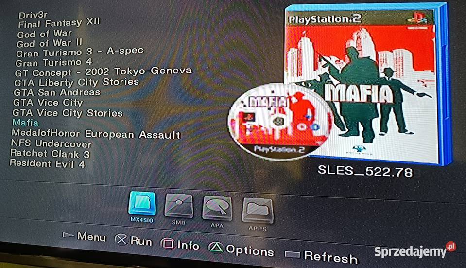 Sony PlayStation 2 Slim 2 MX4SIO FMCB SCPH70004 Pruszków
