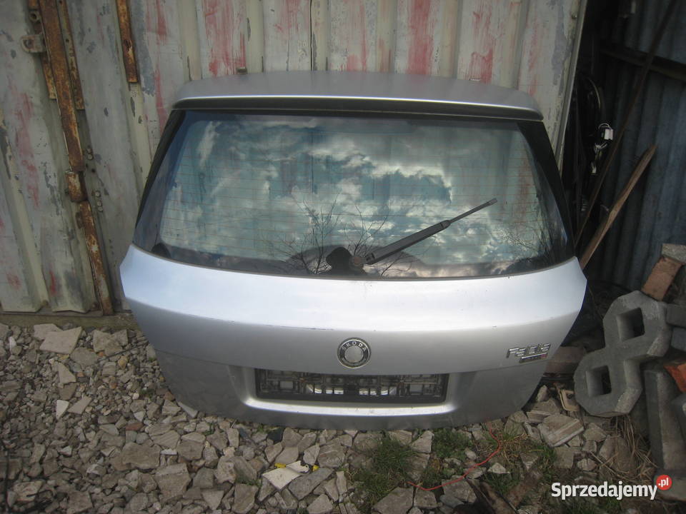 Klapa tylna tył Skoda Fabia II 0714 hatchback Kraków